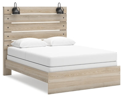 Cama Senbry Queen con paneles
