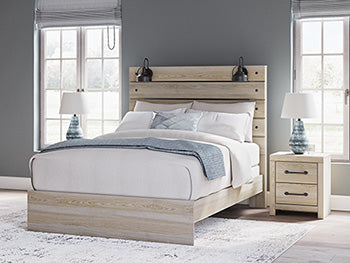 Estribo de cama con panel Senbry Queen