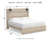 Senbry King Panel Bed