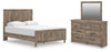 Keithland Queen Panel Bed, Dresser and Mirror
