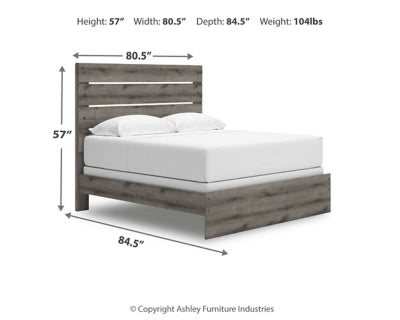 Cama King con paneles Urbanoore