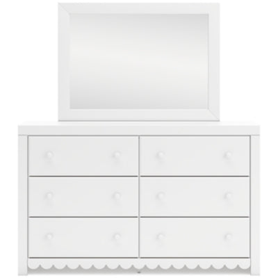 Cómoda y espejo Mollviney