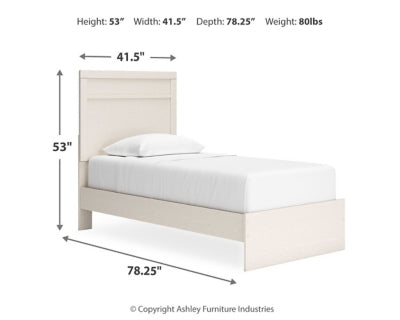 Cama individual con paneles Stelsie