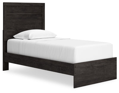 Cama individual con paneles Belachime