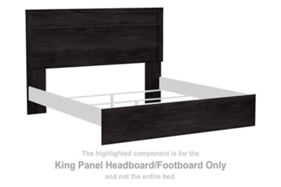 Cabecera/pie de cama con panel Belachime King