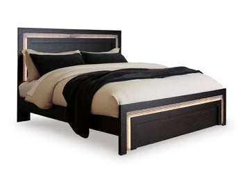 Shoralli Lit King Panel Footboard