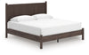 Cama Cadmori King con plataforma y paneles