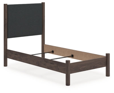 Cadmori Twin Upholstered Panel Bed