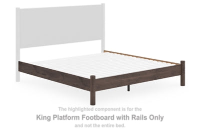 Estribo de plataforma Cadmori King con rieles