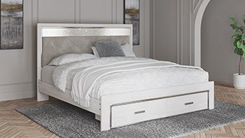Pie de cama con almacenamiento Altyra King