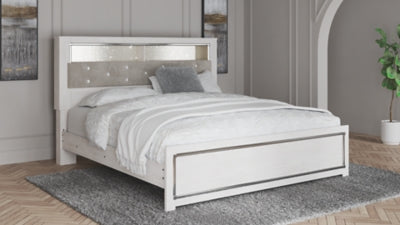 Cama con librería y paneles Altyra King