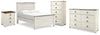 Willowton Full Panel Bed, Dresser, Chest and Nightstand