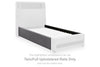 Cayberry Twin/Full Upholstered Rails