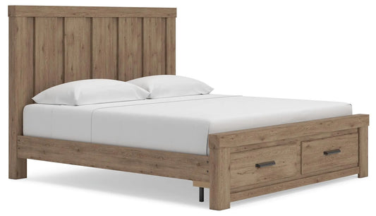 Garistyn King Panel Storage Bed