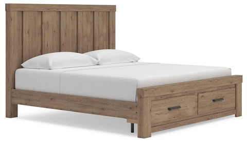 Garistyn King Panel Storage Bed
