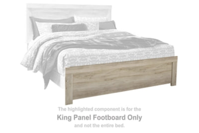 Pie de cama con panel Bellaby King