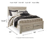 Barandillas de plataforma Bellaby Queen/King