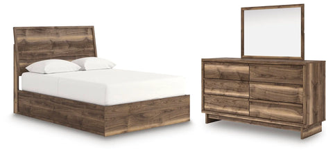 Zadilyn Queen Panel Bed, Dresser and Mirror