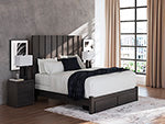 Pie de cama con almacenamiento Parlayon King