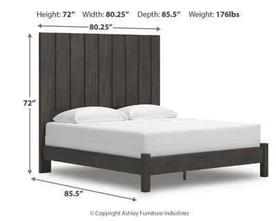 Cama Parlayon King con paneles
