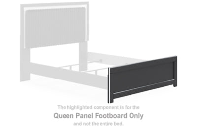 Pie de cama con panel Queen de Birmonton