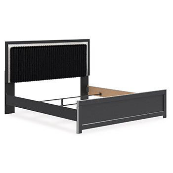 Pie de cama con panel King de Birmonton