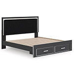 Pie de cama con almacenamiento Birmonton King