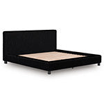Cabecera/pie de cama/listones enrollables tapizados Birmonton King/California King
