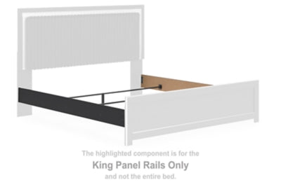 Rieles de panel King de Birmonton