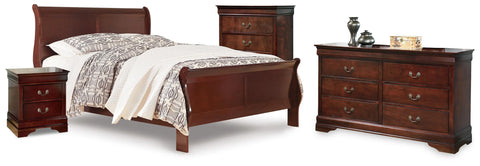 Alisdair Queen Sleigh Bed, Dresser, Chest and Nightstand