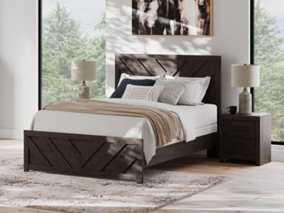 Cama Queen con paneles Prendonea
