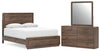 Hollinaze Queen Panel Bed, Dresser and Mirror