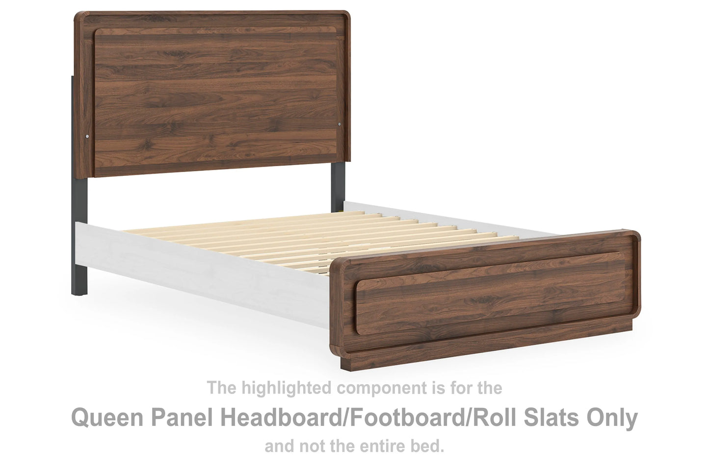 Hollinaze Queen Panel Headboard/Footboard/Roll Slats