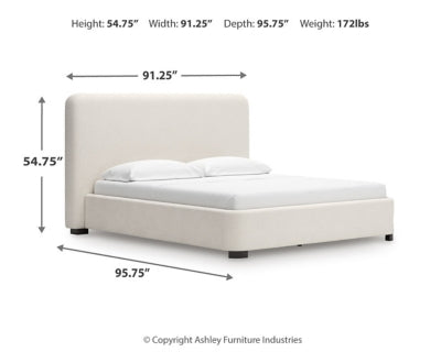 Cama tapizada Whittgate California King