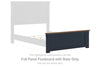 Landocken Full Panel Footboard with Slats