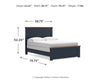 Cama Landocken con paneles completos