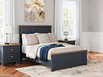 Landocken Full Panel Footboard with Slats