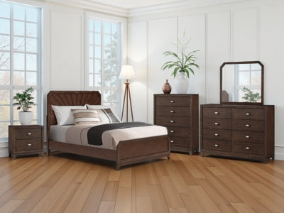 Cama Queen con paneles Tandisport