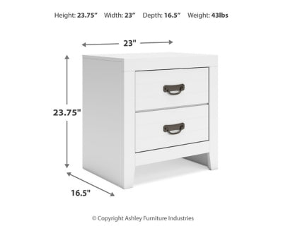 Mesita de noche Binterglen