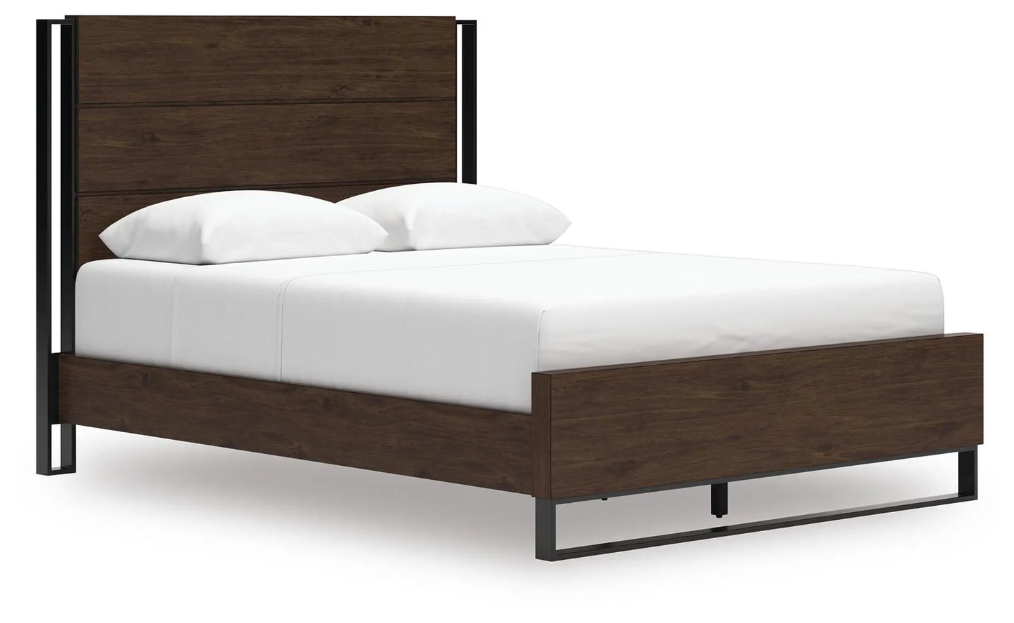Cama Queen con paneles Zumbado