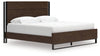 Cama Queen con paneles Zumbado