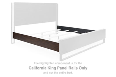 Rieles de panel Zumbado California King