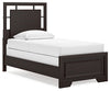 Cama individual con paneles Covetown