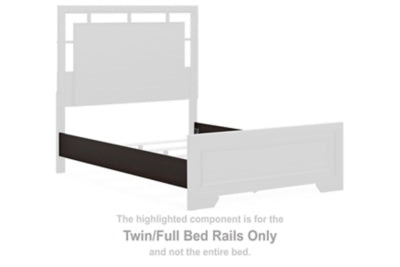 Barandillas para cama individual/doble Covetown