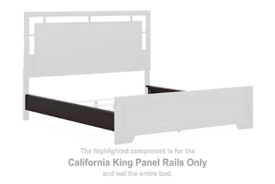 Rieles de panel Covetown California King