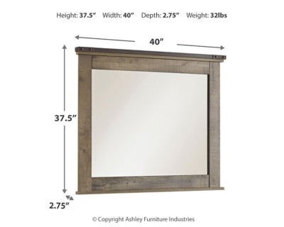 Espejo de dormitorio Trinell
