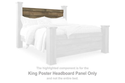 Panel de cabecera con póster de Trinell King