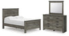 Frandern Full Panel Bed, Dresser and Mirror