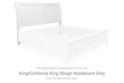 Cabecera de trineo Trulani King/California King