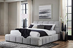 Jesstean Queen Upholstered Headboard/Footboard/Bunkie Board